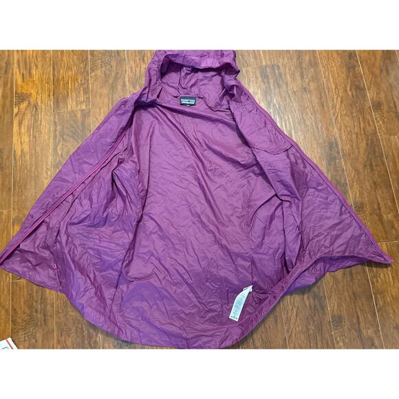 Patagonia Womens Houdini Jacket Windbreaker Ultra Light Magenta Running XL - Picture 8 of 8